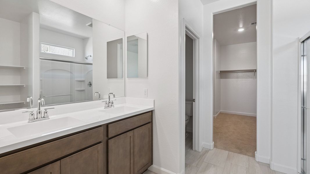 Furnished interior view inside a new home in Desert Moon Estates, Buckeye (Image 15). Furnished interior view inside a new home in Desert Moon Estates, Buckeye (Image 15).