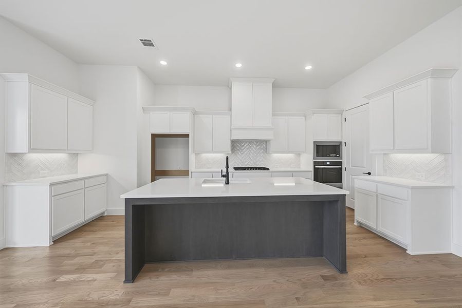 Furnished interior view inside a new home in Tavolo Park, Fort Worth (Image 8).