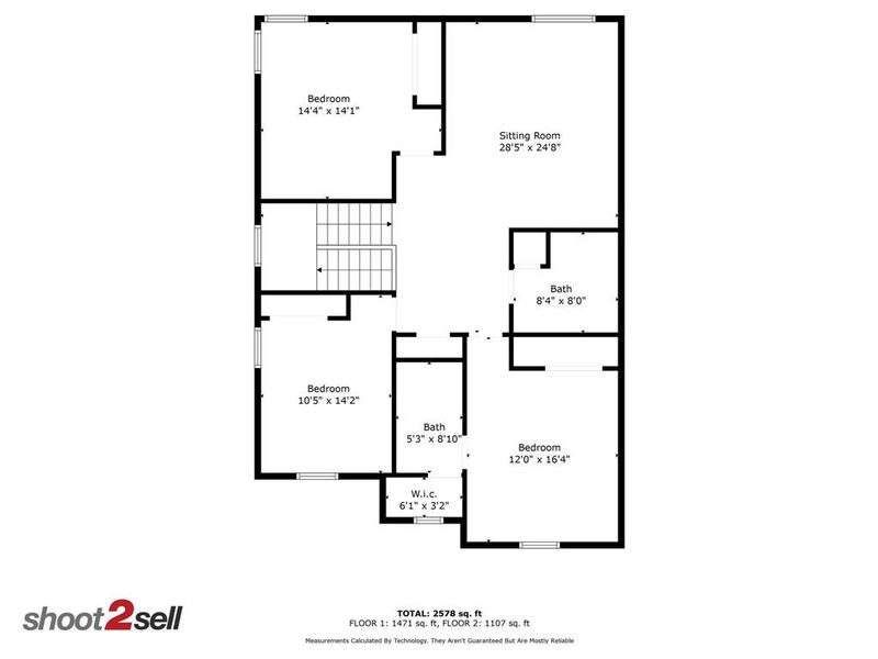 Floor Plan - 2nd Floor