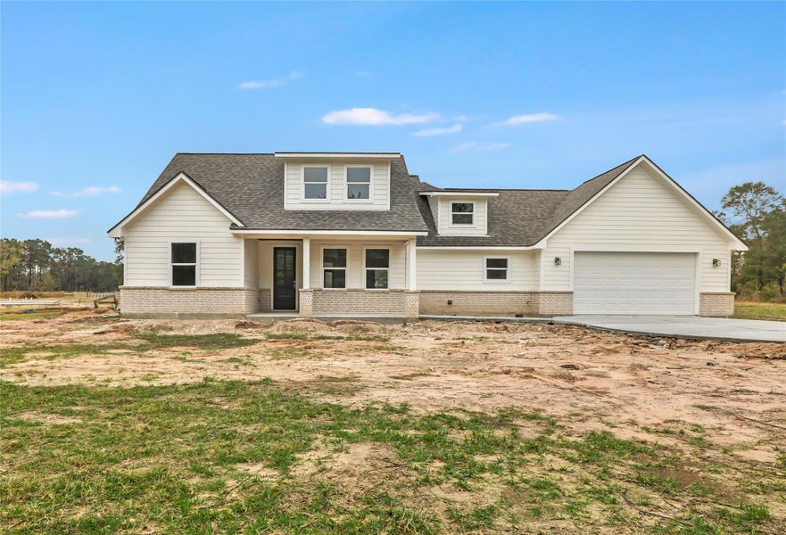 Front yard is a blank slate for you to design!