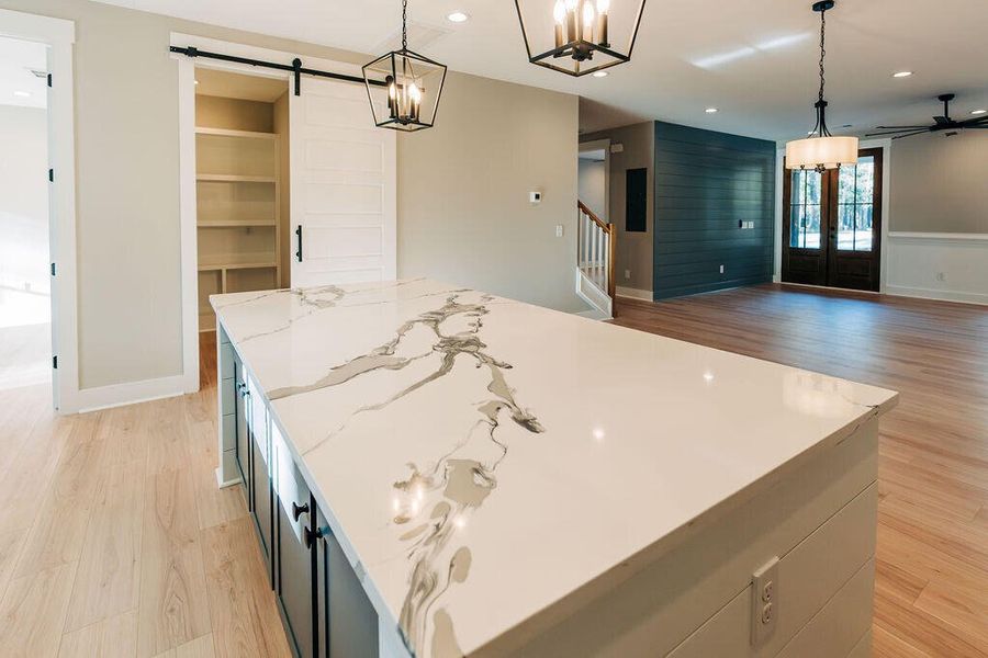 Furnished interior view inside a new home in , Walterboro (Image 3).