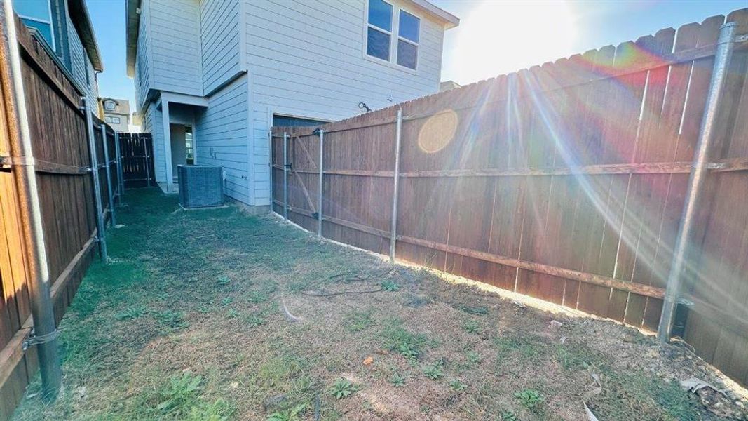 Exterior details and patio area of a home in Orchard Village, Fort Worth (Image 3). Exterior details and patio area of a home in Orchard Village, Fort Worth (Image 3).
