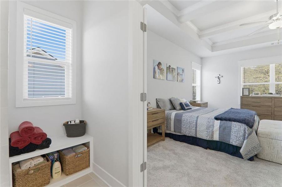 Furnished interior view inside a new home in Rosewood Lake Estates, Hoschton (Image 20). Furnished interior view inside a new home in Rosewood Lake Estates, Hoschton (Image 20).