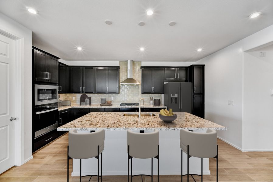 Furnished interior view inside a new home in Marbella at Windrose, Waddell (Image 7).