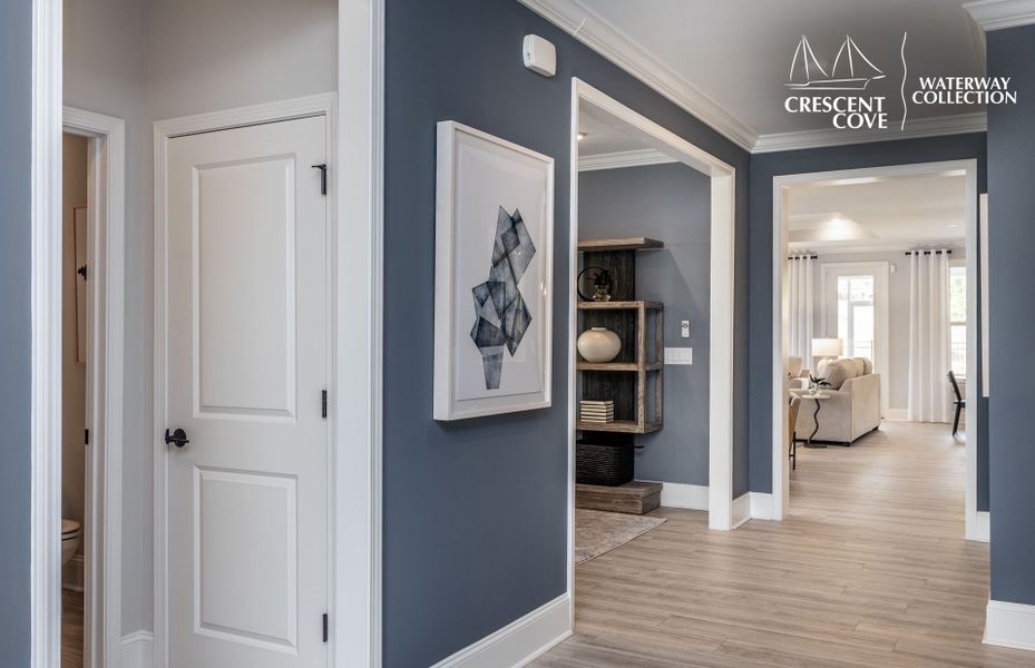 Representative furnished interior of a home built from the Renown - Waterway Collection by Pulte Homes in Crescent Cove, Myrtle Beach (Image 17).