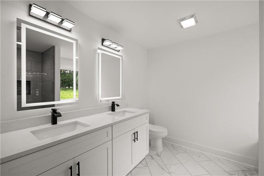 Furnished interior view inside a new home in , Clarkesville (Image 3). Furnished interior view inside a new home in , Clarkesville (Image 3).