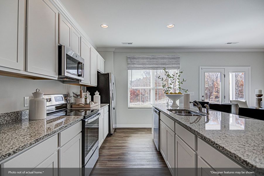 Furnished interior view inside a new home in Cambridge Reserve, Angier (Image 7).