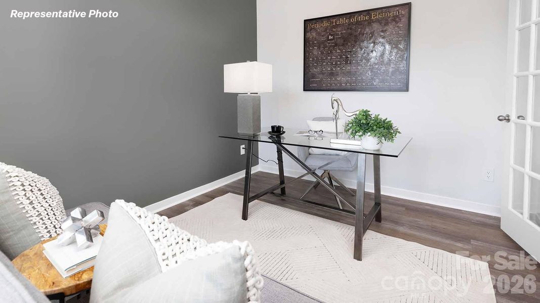 Furnished interior view inside a new home in Brinkley Ridge, Kings Mountain (Image 20).