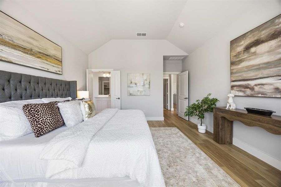 Furnished interior view inside a new home in , Little Elm (Image 9). Furnished interior view inside a new home in , Little Elm (Image 9).