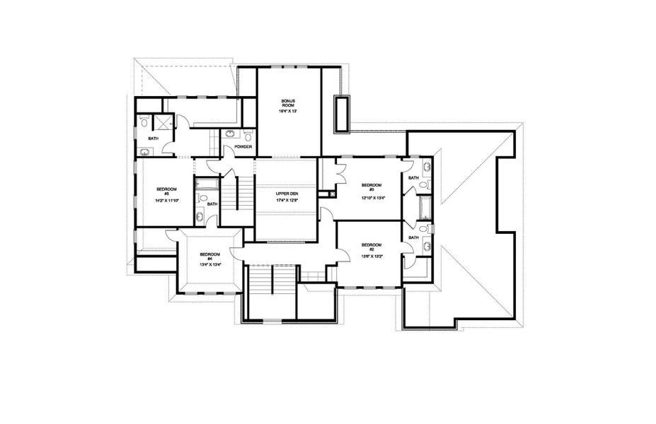 2nd  Floor-Plan - 2134 Sq. Ft