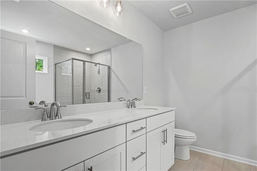 Furnished interior view inside a new home in Briar Creek, Atlanta (Image 6).