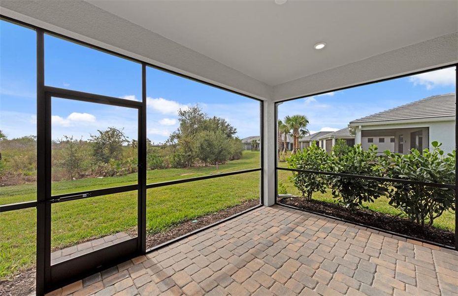 Exterior details and patio area of a home in Del Webb Catalina, Lakewood Ranch (Image 14). Exterior details and patio area of a home in Del Webb Catalina, Lakewood Ranch (Image 14).