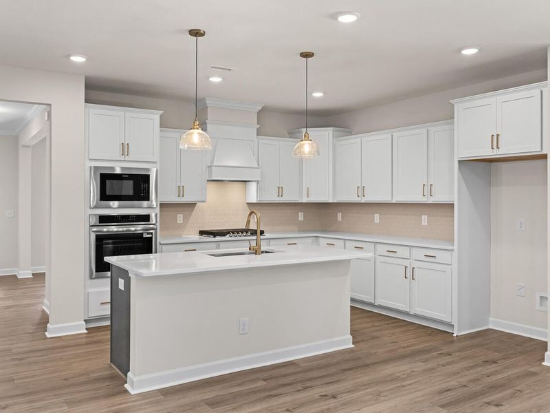 Furnished interior view inside a new home in Sage on North Main, Wake Forest (Image 3).
