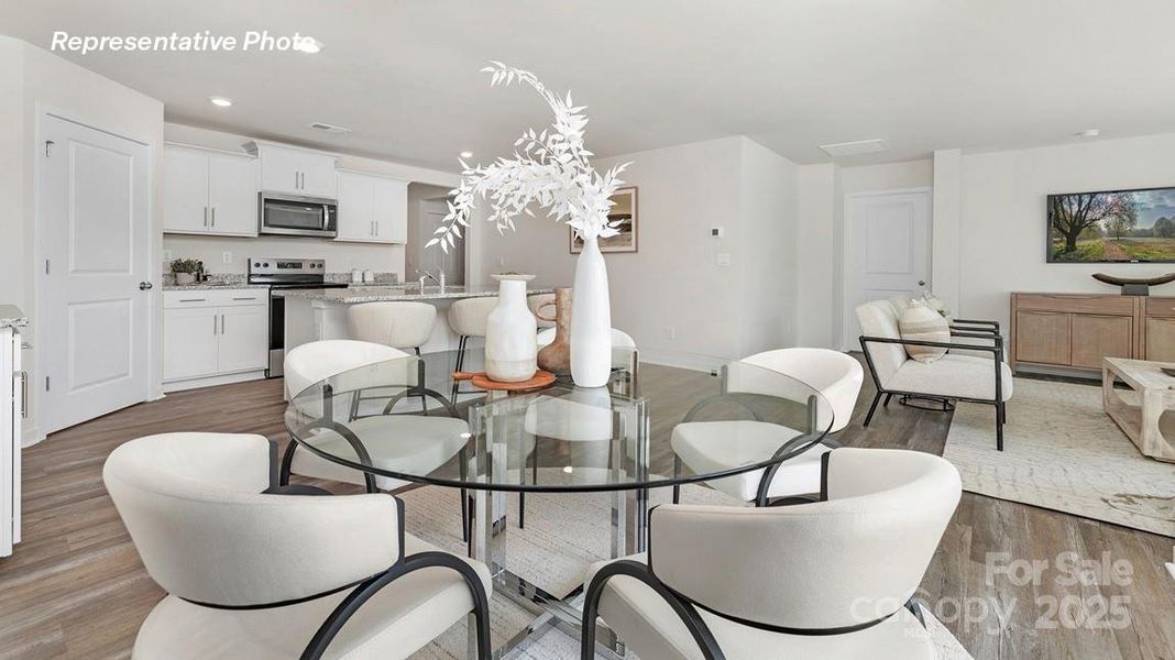 Furnished interior view inside a new home in Brinkley Ridge, Kings Mountain (Image 4).