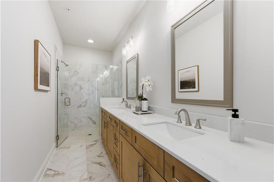 Furnished interior view inside a new home in , Marietta (Image 26). Furnished interior view inside a new home in , Marietta (Image 26).