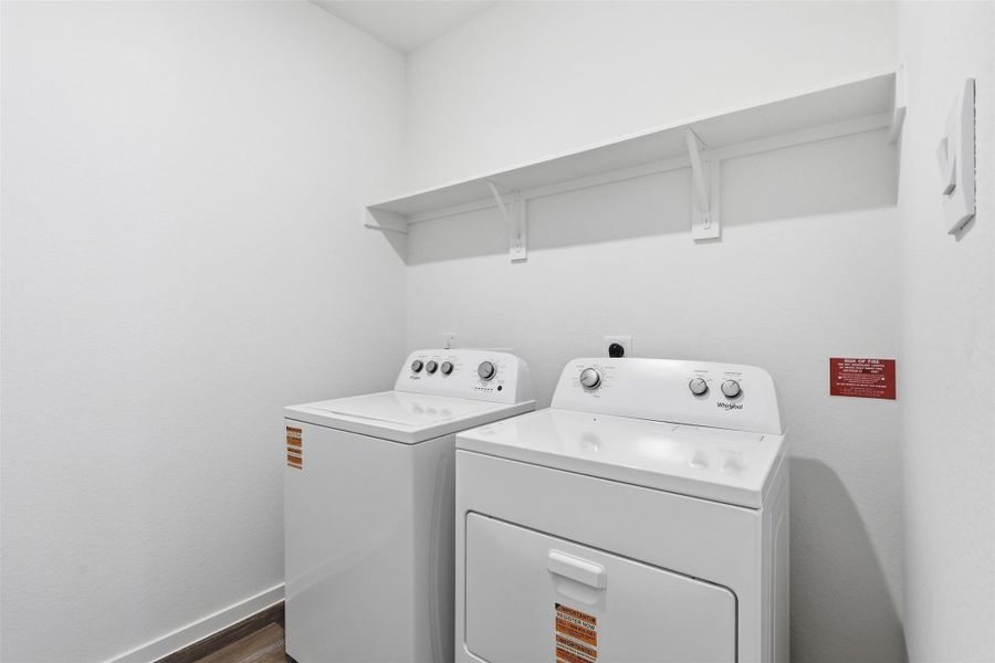 Washer and Dryer included Washer and Dryer included