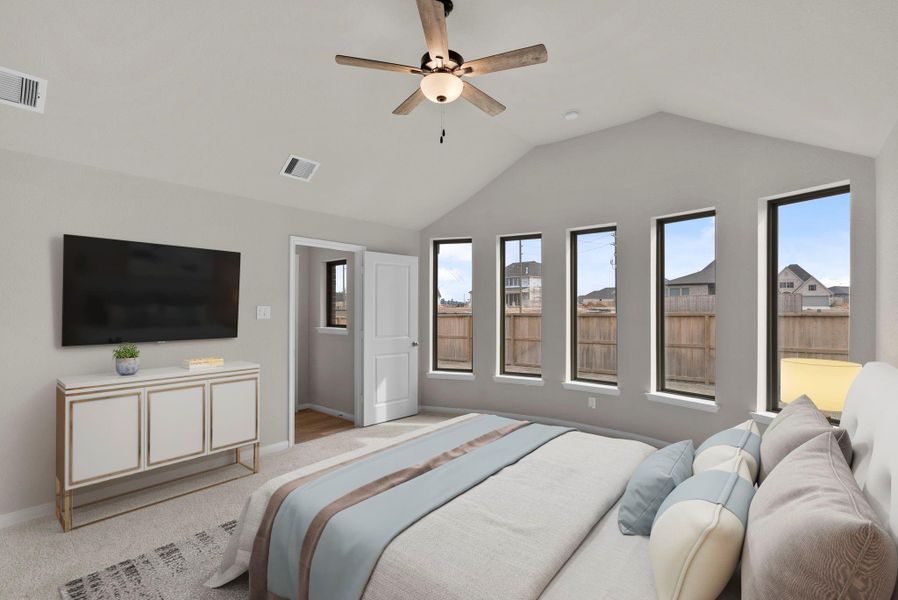 Furnished interior view inside a new home in Escondido, Magnolia (Image 8).