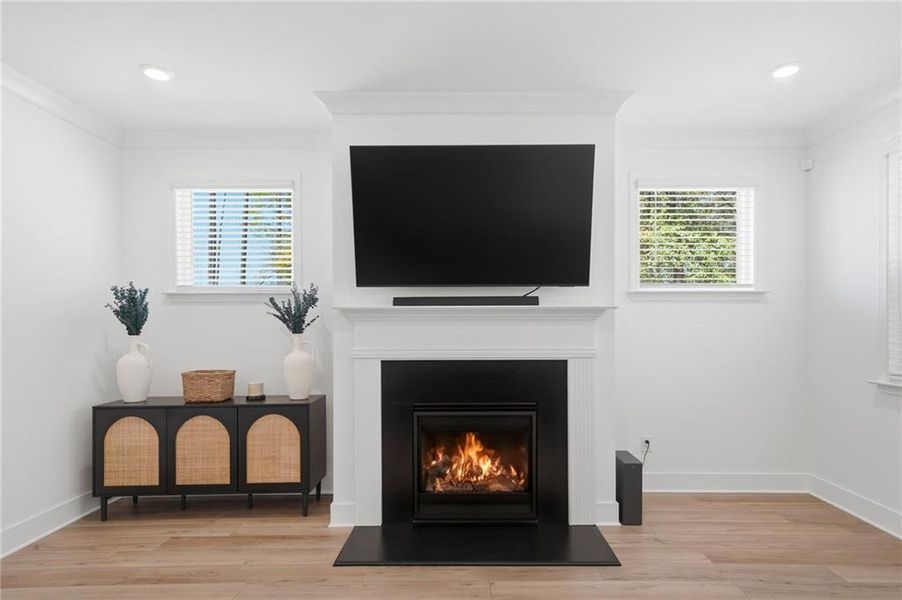 Furnished interior view inside a new home in , Dallas (Image 13).