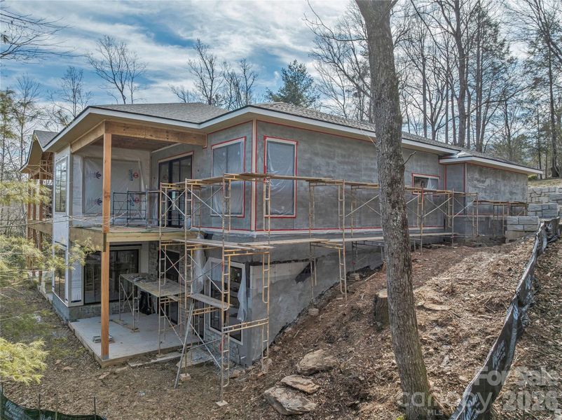 In-progress construction of a new home in , Arden, NC (Image 4).