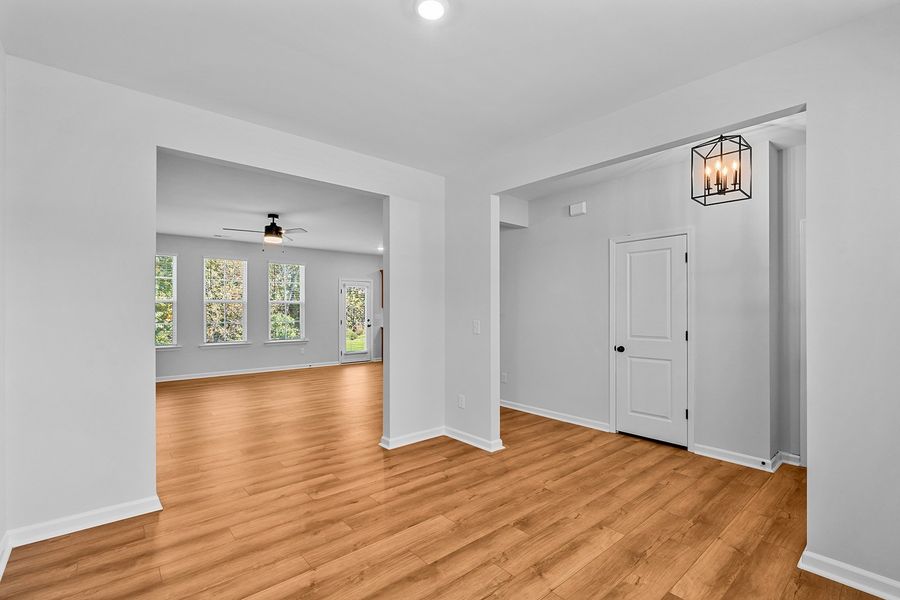 Spacious, unfurnished interior of a new home in Watkins Landing, Kernersville (Image 23).