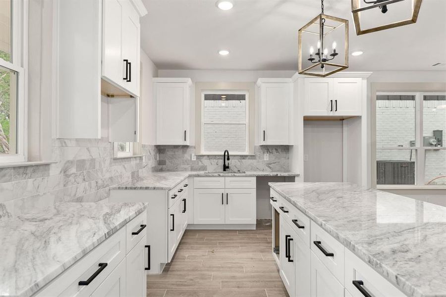 Furnished interior view inside a new home in Canyon Creek, Granbury (Image 8).