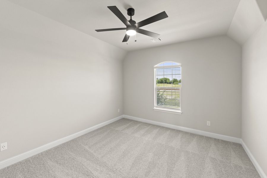 Spacious, unfurnished interior of a new home in Lovers Landing, Forney (Image 21).