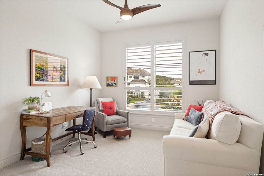 Furnished interior view inside a new home in Esperanza - 80' & 90', Boerne (Image 15).