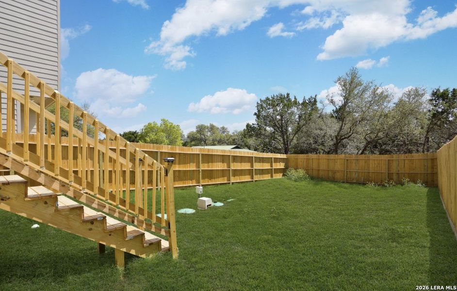 In-progress construction of a new home in , Canyon Lake, TX (Image 3).