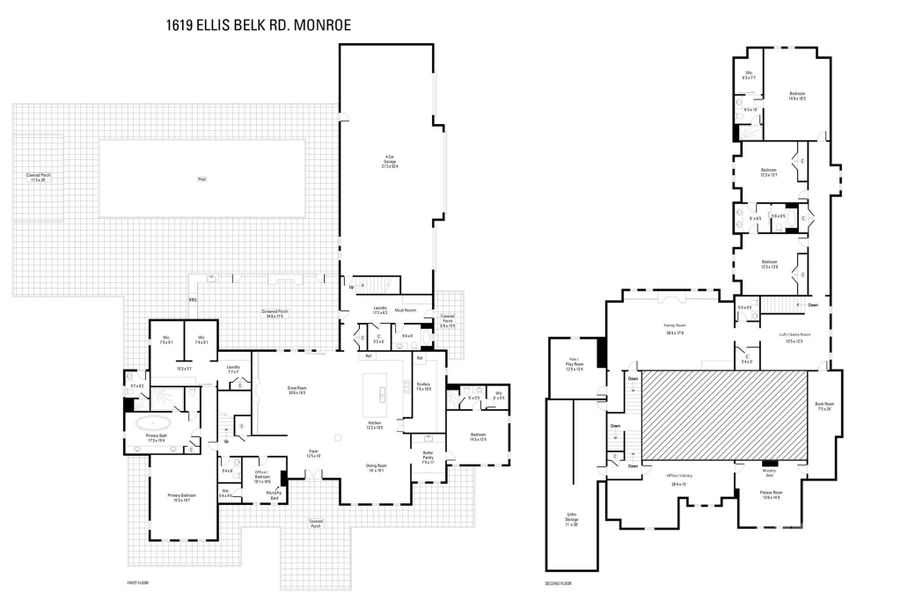 Home floor plan.