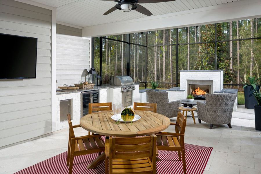 The Briardale - Outdoor Living