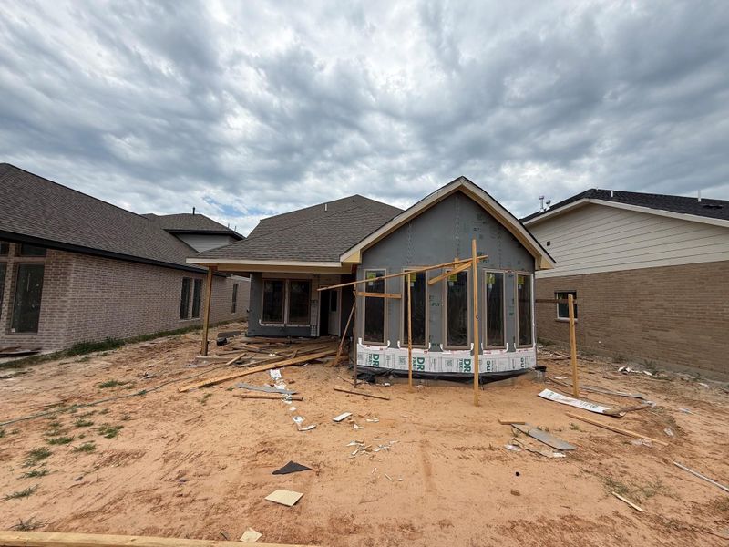 In-progress construction of a new home in Candela, Richmond, TX (Image 6).