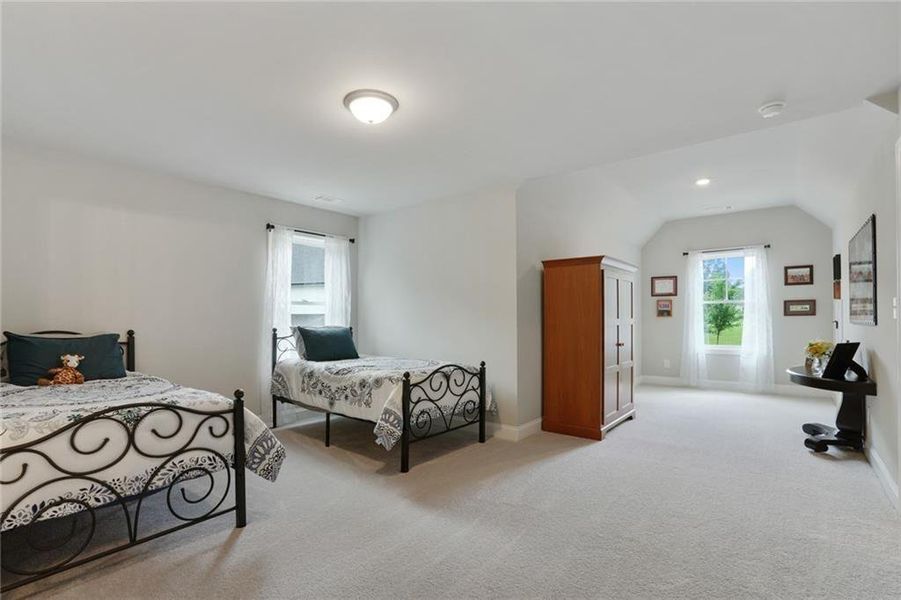 Furnished interior view inside a new home in , Roswell (Image 8).
