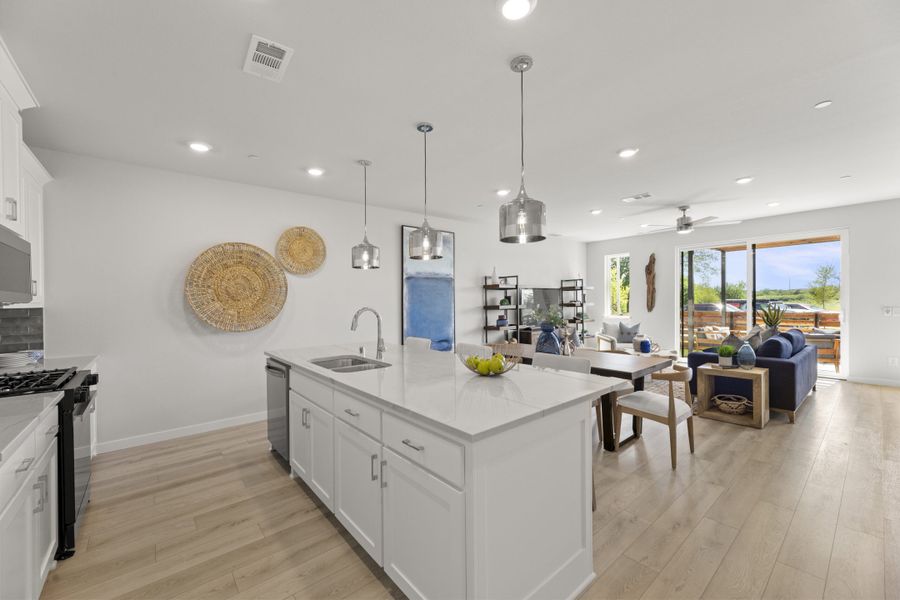 Furnished interior view inside a new home in Ten Mile Creek, Celina (Image 8).