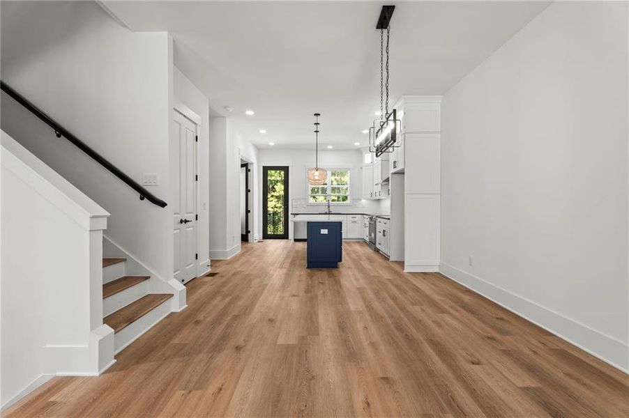 Spacious, unfurnished interior of a new home in , Stockbridge (Image 20).