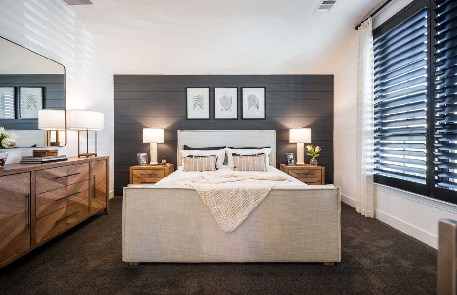 Representative Primary Bedroom - some options shown