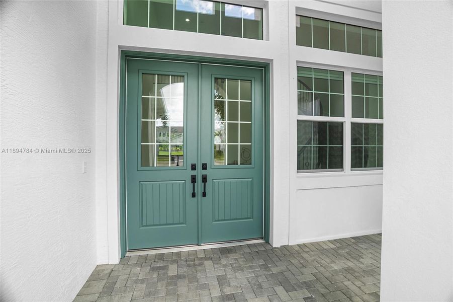 Exterior details and patio area of a home in , Westlake (Image 29).