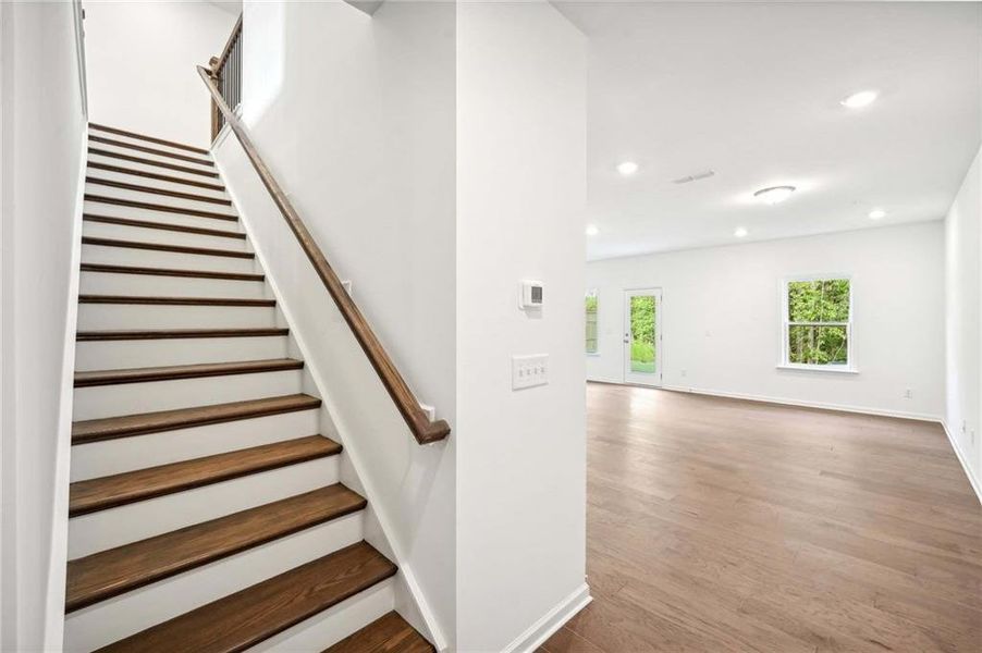 Spacious, unfurnished interior of a new home in Langston Reserve, Cartersville (Image 15). Spacious, unfurnished interior of a new home in Langston Reserve, Cartersville (Image 15).