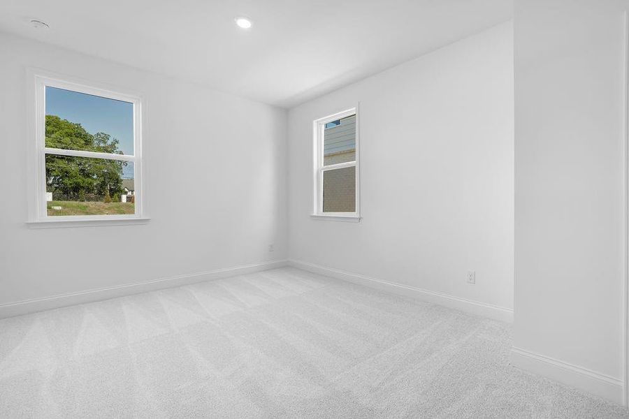 Spacious, unfurnished interior of a new home in Oakmead, Buford (Image 30). Spacious, unfurnished interior of a new home in Oakmead, Buford (Image 30).