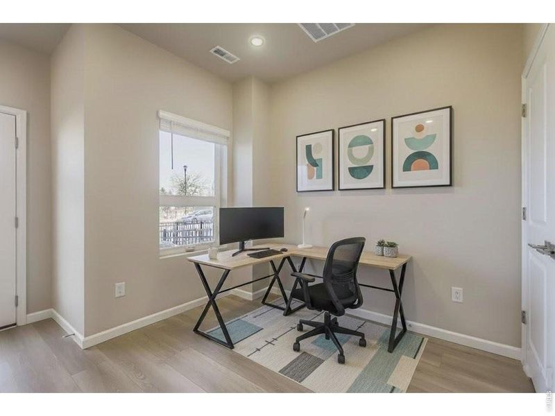 Furnished interior view inside a new home in Northfield, Fort Collins (Image 8).