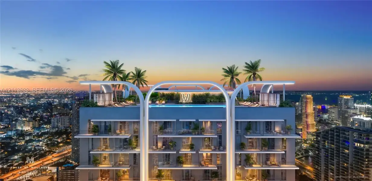 Condo located in Miami, FL showcasing its design and architecture (Image 4).