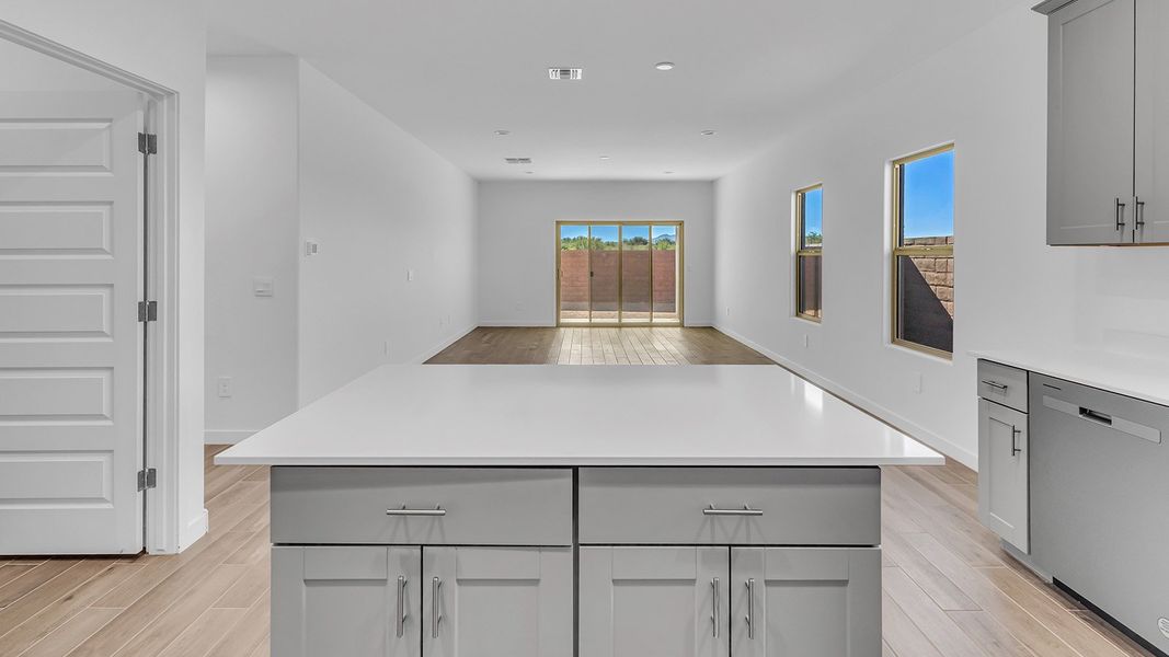 Representative furnished interior of a home built from the Parker by D.R. Horton in The Oasis at Rocking K, Vail (Image 12).