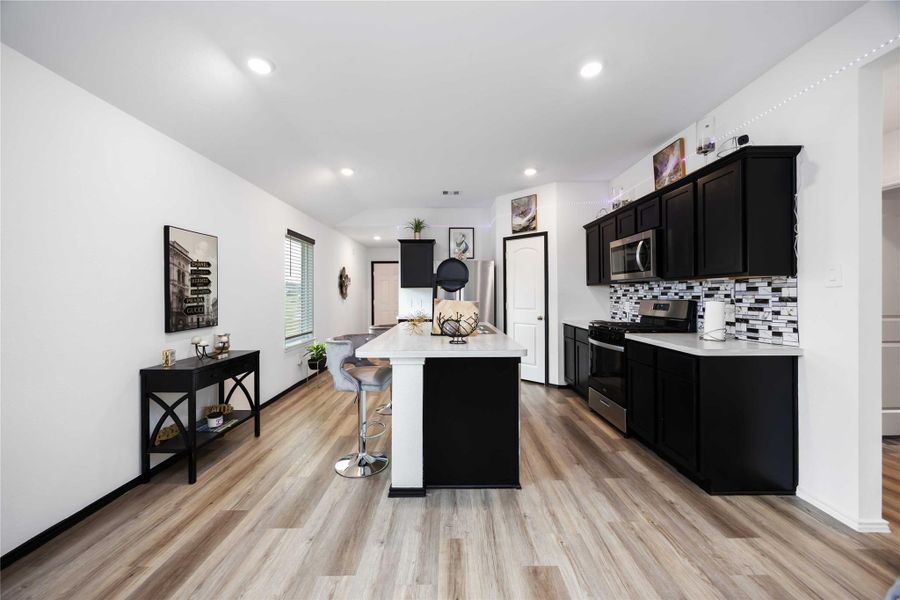 Furnished interior view inside a new home in , Houston (Image 17).