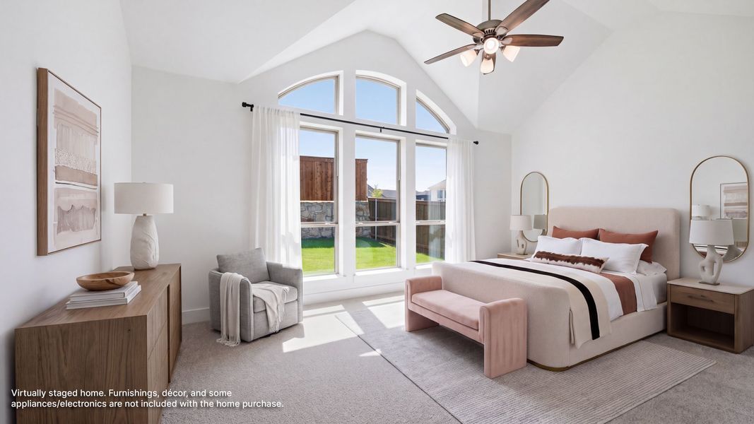 Furnished interior view inside a new home in Hillstead, Lavon (Image 10).