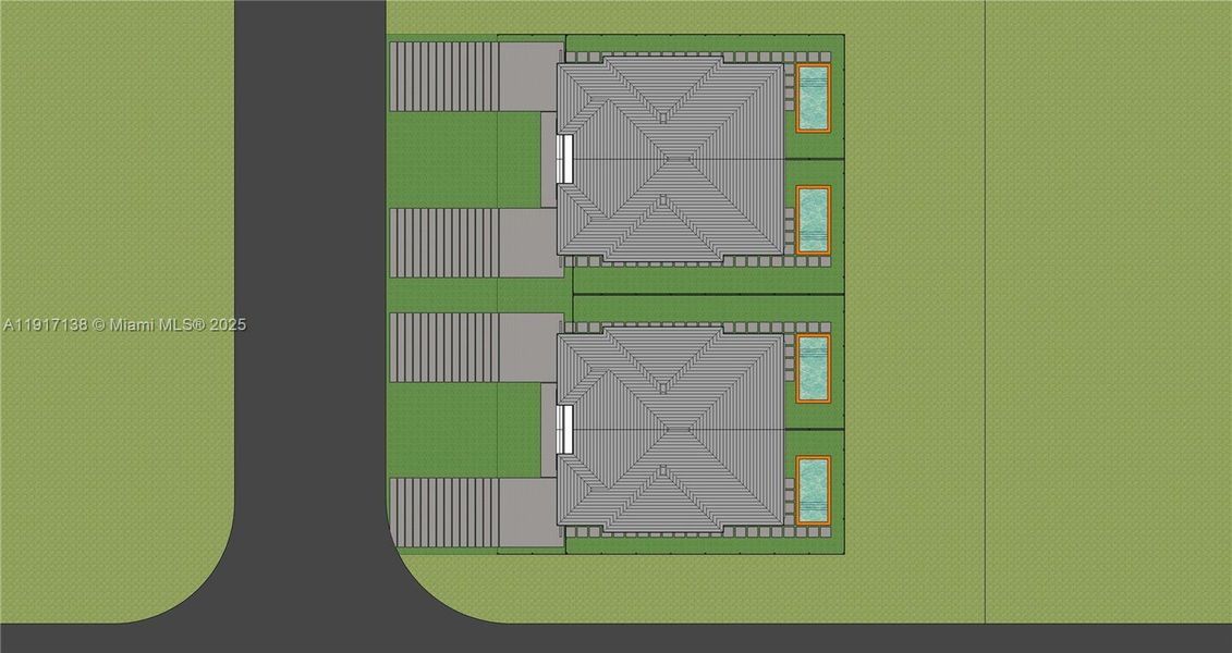 Exterior rendering of this home design in , Miami, FL (Image 16). Exterior rendering of this home design in , Miami, FL (Image 16).