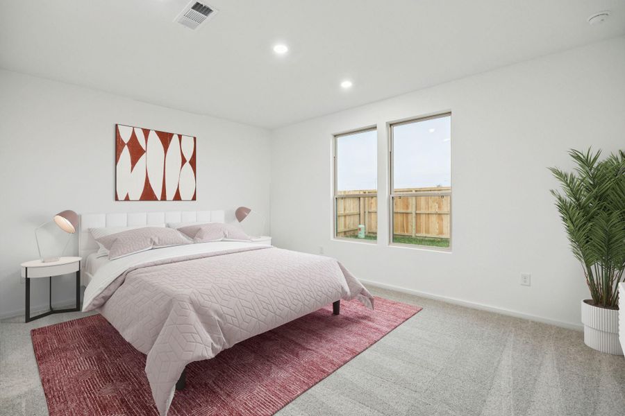 Furnished interior view inside a new home in Crosby Farms, Crosby (Image 9).