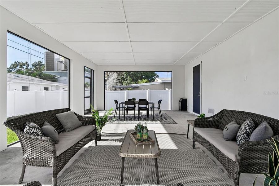 Furnished interior view inside a new home in , St. Petersburg (Image 17).