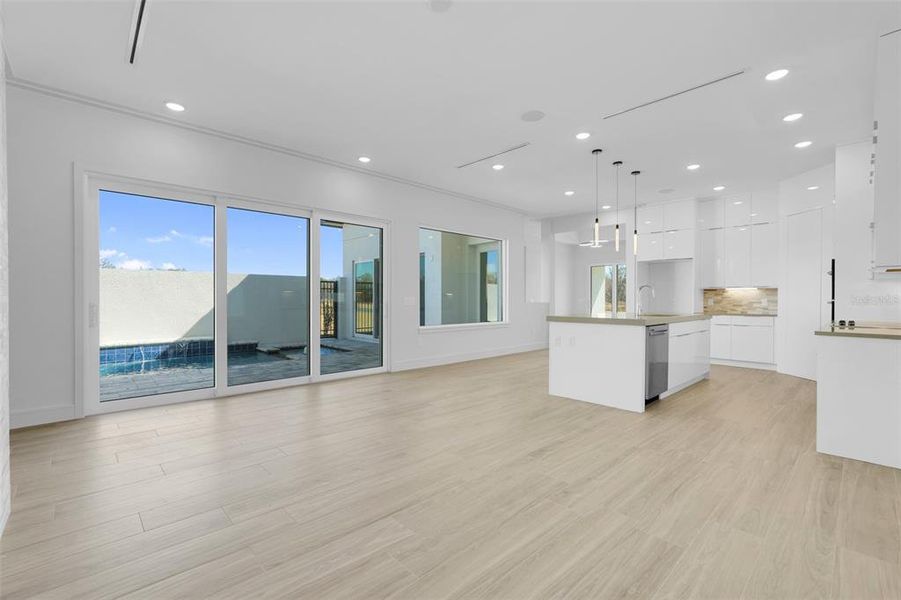 Spacious, unfurnished interior of a new home in Hampton Green at Providence, Davenport (Image 18).