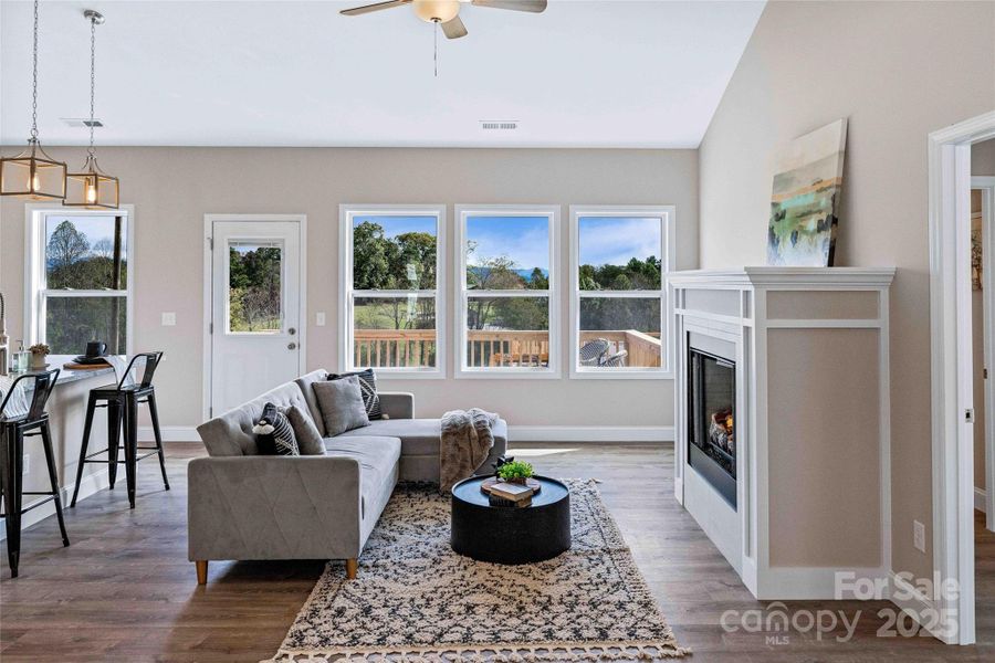 Furnished interior view inside a new home in , Black Mountain (Image 29). Furnished interior view inside a new home in , Black Mountain (Image 29).