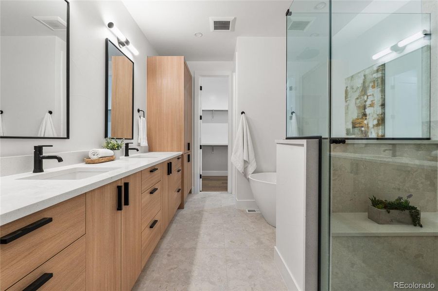 Furnished interior view inside a new home in , Denver (Image 5).