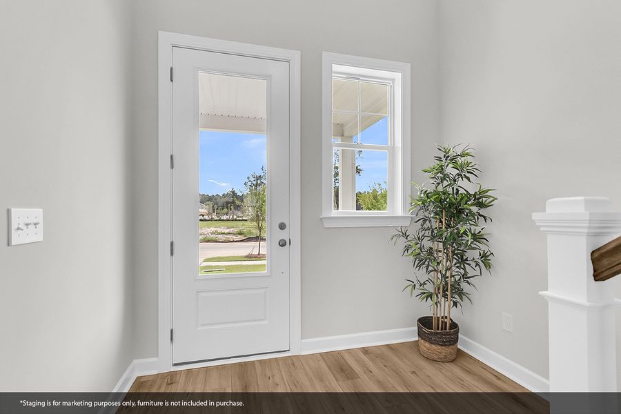 Spacious, unfurnished interior of a new home in Pineland Preserve, Summerville (Image 25).